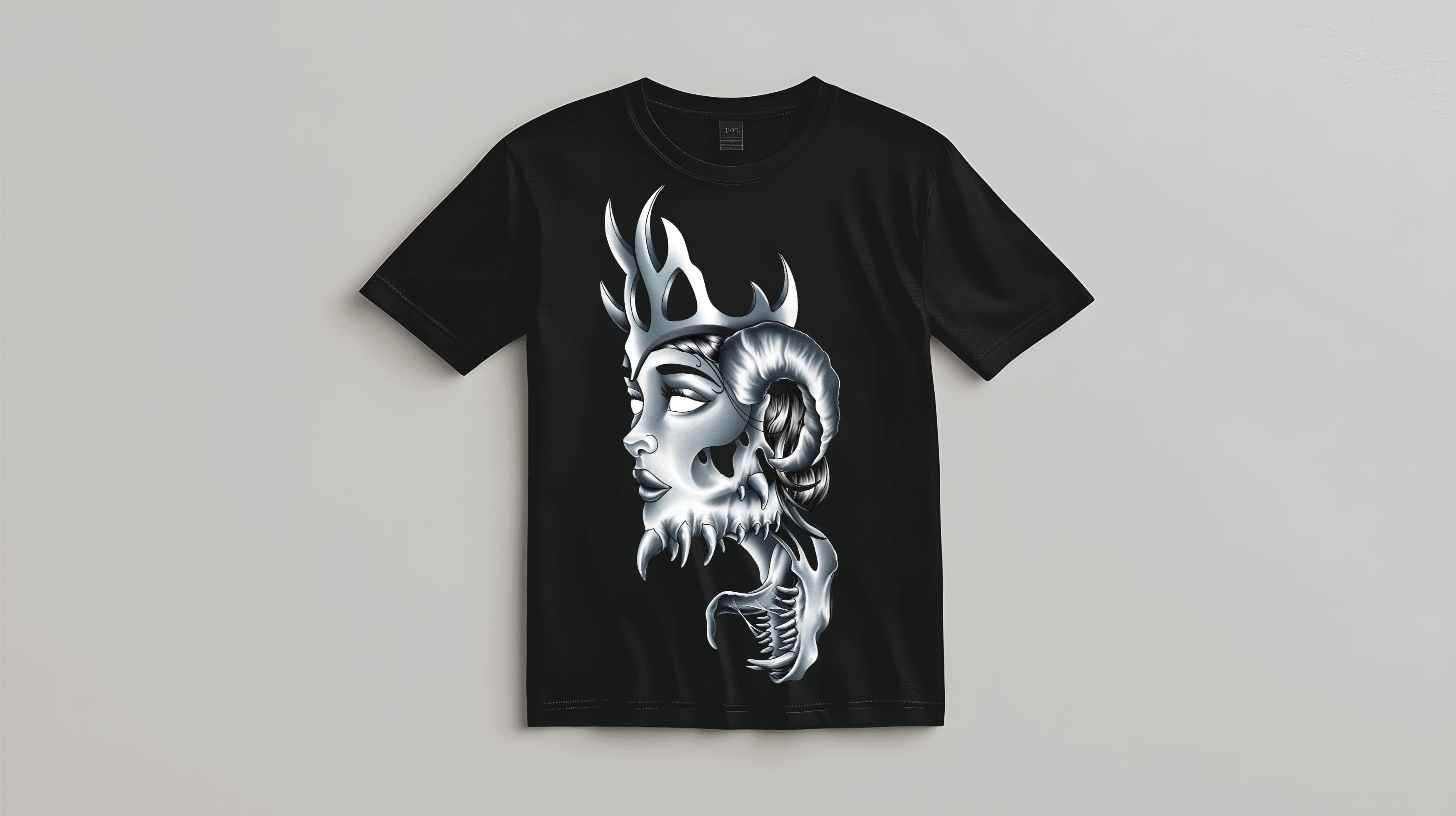 Queen t-shirt mockup
